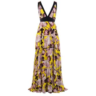 Trussardi Vestido Largo Floral - Dresses - Mujer - Multicolor - S