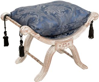 Biscottini International Biscottini - Banco Franc&eacute;s De Estilo Luis Xvi En Madera De Haya Maciza