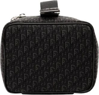 Dior Pre-owned Vanity Bag - Dames - Pre-owned - Zwart - Maat: ONE Size Leer