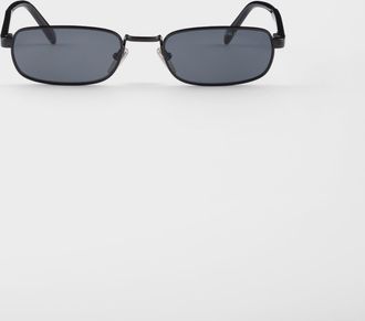 Prada Sunglasses with the iconic metal plaque