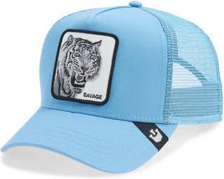 Goorin Brothers The Savage Tiger Trucker Hat in Light Blue at Nordstrom Rack