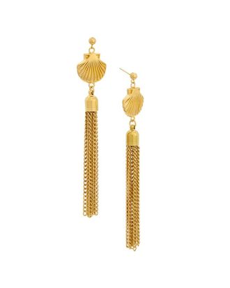 Petit Moments 18K Plated Stainless Steel Drop Dangle Earrings