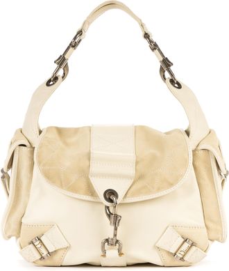 Dior Pre-owned Womens Rebelle Top Handle Handbag - White - One Size