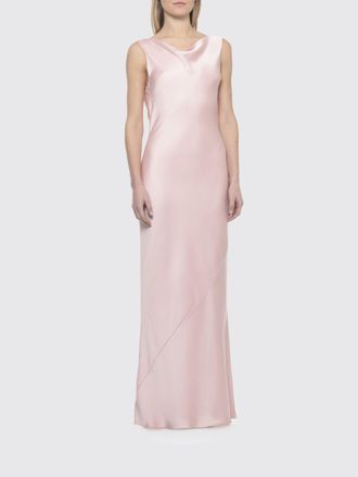 Norma Kamali Abito lungo Norma Kamali in cr&ecirc;pe