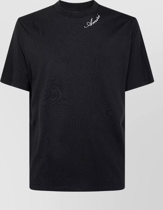 Amiri ribbed crewneck oversized t-shirt