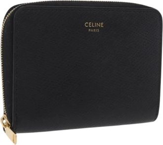 Celine Pre-owned Vintage Portemonnee - Heren - Vintage Accessoires - Zwart - ONE Size - Leer - Vintage