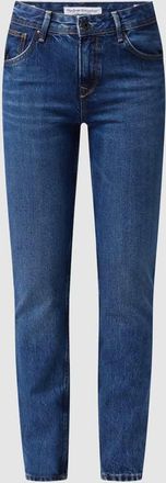 Pepe Jeans London Mom Fit Jeans aus Baumwolle Modell Violet in Jeansblau, Gr&ouml;&szlig;e 29/32