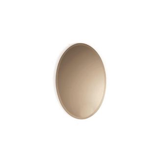 Capodarte Capodarte - Specchio Da Parete Ovale Con Bisellatura Perimetrale Nora Bronzo