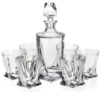 OEM Decantador De Whisky + Juego De Vasos Para Regalo De Cumplea&ntilde;os