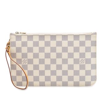 Louis Vuitton Tweedehands Damier Azur Neverfull Mm Tasje