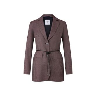 Bogner Blazer Amande for women - Wine red/navy blue - 34