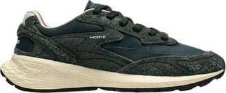 Hoff City Mkii Furry - Heren - Sneakers - Groen - 46 EU - Leer - Schoenen