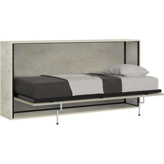Itamoby Letto singolo a scomparsa Kando con materasso cashmere