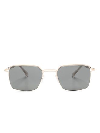 Mykita Occhiali da sole squadrati Alcott - Oro