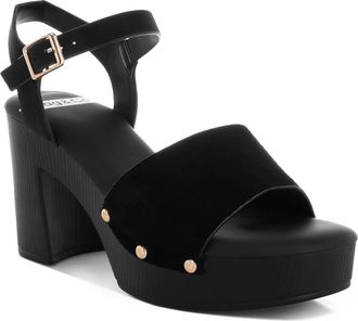 Rag & Co. Daniela Platform Sandal in Black at Nordstrom Rack, Size 9.5