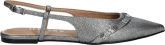 Guess Schoenen, Dames, Grijs, 37 EU, Leer, Dorlee 3 Ballerina