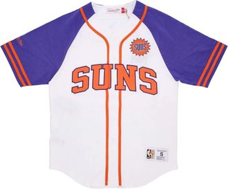 Mitchell & Ness T-Shirts - Heren - T-shirts - Wit - M - Tops