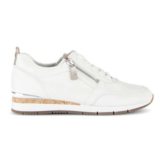 Gabor Schoenen, Heren, Wit, 41 EU, Leer, Sneakers