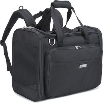 OEM Mochila Holgada Truelove Para Perros Y Gatos, Color Negro