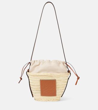 Loewe Paulas Ibiza Anagram woven shoulder bag