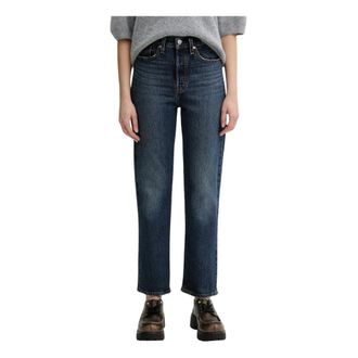 Levi's Dames, Jeans, Blauw, Maat: W24 L28 Katoen