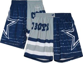 Mitchell & Ness Mens Mitchell & Ness Gray Dallas Cowboys Jumbotron 3.0 Shorts at Nordstrom, Size Xx-Large