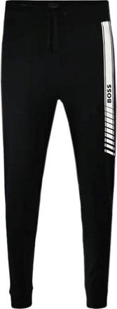 HUGO BOSS Mens Authentic Pants, Black Grease Sweat Pants Joggers