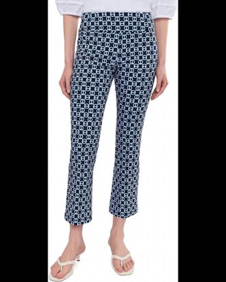 Elliott Lauren Elastic Waist Pull On Boot Cut Pants In Chain Link