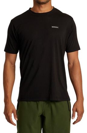 Rvca Icon Performance T-Shirt in Black at Nordstrom, Size Xx-Large