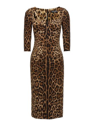 Dolce & Gabbana Animal print dress