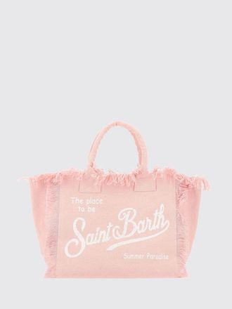 MC2 Saint Barth Borsa Vanity in cotone stampato con logo