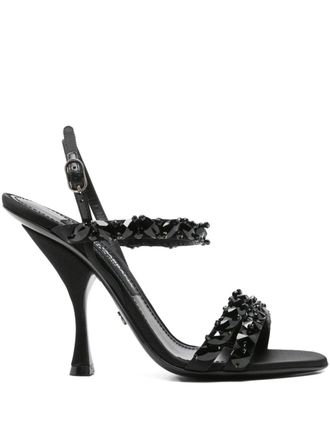 Dolce & Gabbana Womens Sandals Black
