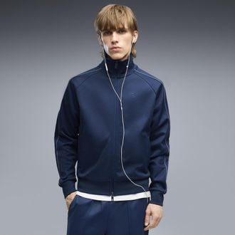 Puma Giacca da corsa T7 da uomo, Abbigliamento, Blu, XXL