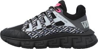 Versace Trigreca Sneakers - Heren - Sneakers - Veelkleurig - 44 EU - Leer - Schoenen