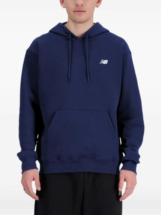 New Balance drawstring hooded hoodie - Blue
