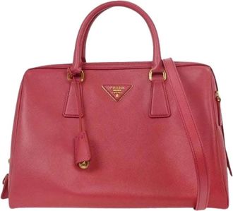 Prada Pre-owned Handbags, female, Pink, Size: ONE SIZE Pre-owned Vintage Handbag
