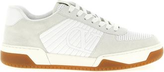 Valentino Garavani White Lace Up Sneakers
