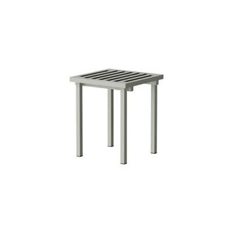 Nine Stool 19 Outdoors - Grey - Thermolacquered aluminium - Designer Butterfield Brothers