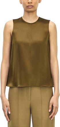 Adam Lippes Elias Silk Top
