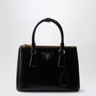 Prada Galleria small black Saffiano leather bag