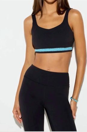 Spiritual Gangster Om Sports Bra In Black