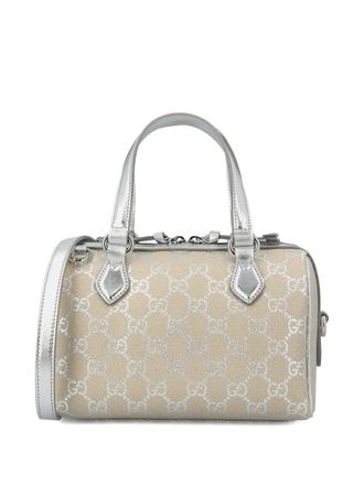 Gucci small GG Emblem tote bag - Silver