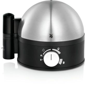 WMF Stelio 04.1507.0011 cuociuova 7 uova 380 W Nero, Cromo