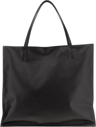 Maeden Tassen, Dames, Zwart, ONE Size, Leer, Markttas