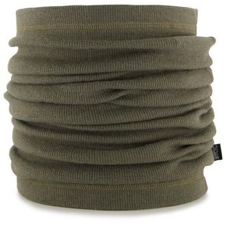 Stoic MerinoRib MMXX.Midsund Neckwarmer Halstuch - Unisex | oliv