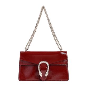 Gucci Red Dionysus Leather Shoulder Bag-Donna