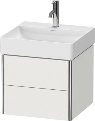 Duravit Xsquare Mueble De Ba&ntilde;o De Pared 48,4x46,0 Cm, 2 Cajones, - Duravit