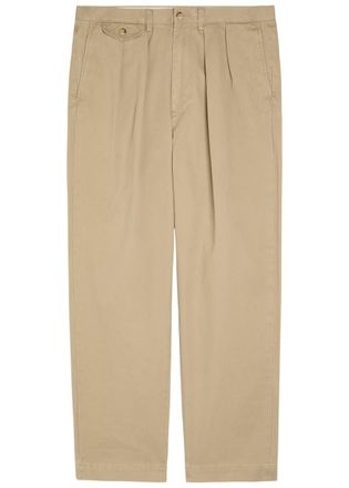 Polo Ralph Lauren Tapered-leg Twill Trousers - Khaki - 38 (W38 / Xxl)