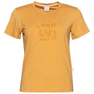 Chillaz Iseo Alpaca Gang T-Shirt f&uuml;r Damen | orange