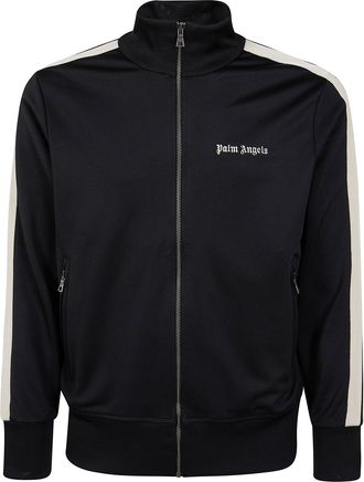 Palm Angels Top Con Zip Classic Logo Track Top
